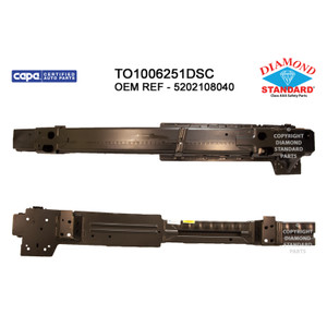 Upgrade Your Auto | Replacement Bumpers and Roll Pans | 15 Toyota Sienna | CRSHX24548