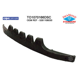 Upgrade Your Auto | Replacement Bumpers and Roll Pans | 11-14 Toyota Sienna | CRSHX25234