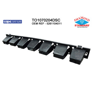 Upgrade Your Auto | Replacement Bumpers and Roll Pans | 16-21 Toyota Tacoma | CRSHX25266