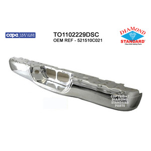 Upgrade Your Auto | Replacement Bumpers and Roll Pans | 00-06 Toyota Tundra | CRSHX25499