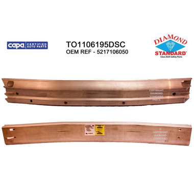 Upgrade Your Auto | Replacement Bumpers and Roll Pans | 07-11 Toyota Camry | CRSHX25621