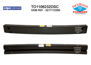 Upgrade Your Auto | Replacement Bumpers and Roll Pans | 17-18 Toyota Corolla | CRSHX25663