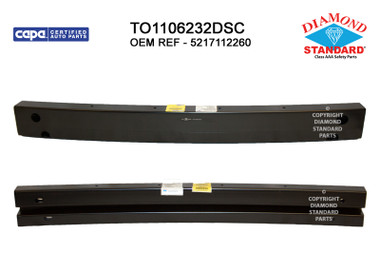 Upgrade Your Auto | Replacement Bumpers and Roll Pans | 17-18 Toyota Corolla | CRSHX25663