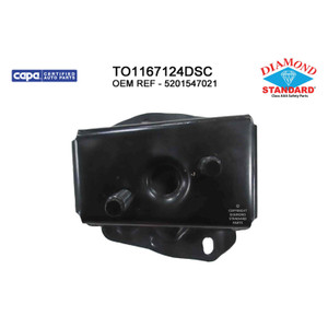 Upgrade Your Auto | Replacement Bumpers and Roll Pans | 04-09 Toyota Prius | CRSHX25915