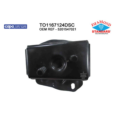 Upgrade Your Auto | Replacement Bumpers and Roll Pans | 04-09 Toyota Prius | CRSHX25915