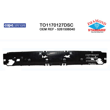 Upgrade Your Auto | Replacement Bumpers and Roll Pans | 07-11 Toyota Camry | CRSHX25935