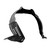 Upgrade Your Auto | Fender Trim | 08-10 Toyota Highlander | CRSHX27344