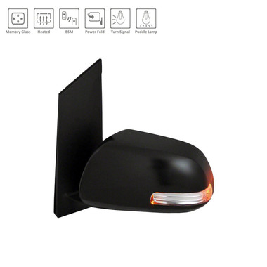 Upgrade Your Auto | Replacement Mirrors | 13-17 Toyota Sienna | CRSHX27768
