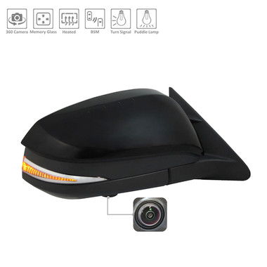 Upgrade Your Auto | Replacement Mirrors | 17-19 Toyota Highlander | CRSHX28006