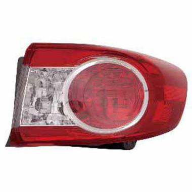 Upgrade Your Auto | Replacement Lights | 11-13 Toyota Corolla | CRSHL12042