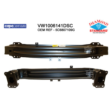 Upgrade Your Auto | Replacement Bumpers and Roll Pans | 15-18 Volkswagen Jetta | CRSHX28219