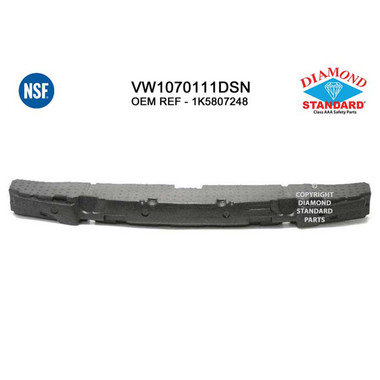 Upgrade Your Auto | Replacement Bumpers and Roll Pans | 05-09 Volkswagen Jetta | CRSHX28365
