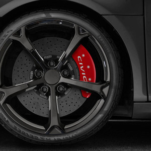 Caliper Covers Set of 4 Engraved 'Honda Civic (2016)' for 2022 Honda Civic