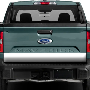 Tailgate Trim w/o Cutouts for 2021-2023 Ford Maverick (Stainless Steel 1pc)