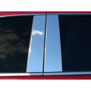 4pc. Luxury FX Pillar Post Trim for 2020-2023 GMC Sierra 2500 Crew Cab