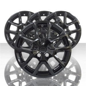 17" Gloss Black Wheel Skins for 2022-2023 Chevrolet Equinox (Set of 4)