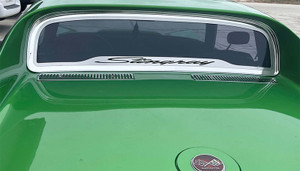 Rear Window Frame for 1968-1975 Chevy Corvette C3 Coupe w/"Stingray" Inlay
