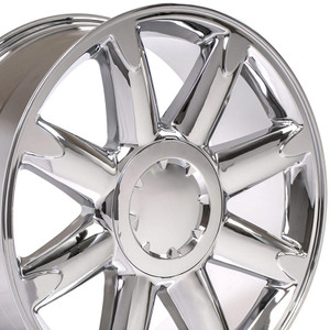 20" Chrome Wheel for 1988-2000 Chevy C2500 - RVO0247