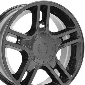 20" Gloss Black Wheel for 1997-2002 Ford Expedition - RVO0255