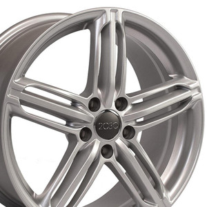 18" Silver Wheel for 1997-2003 Audi A8 - RVO0274