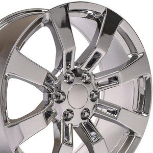 22" Chrome Wheel for 2003-2014 Chevy Express 1500 - RVO0436