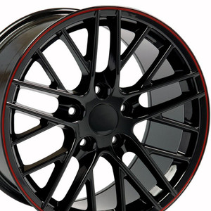 18" Gloss Black Wheel for 1993-2002 Chevy Camaro - RVO0509