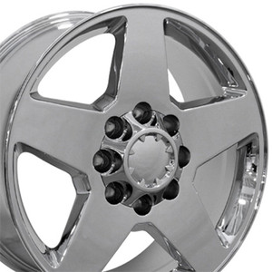 20" Chrome Wheel for 1988-2000 Chevy C2500HD - RVO0511