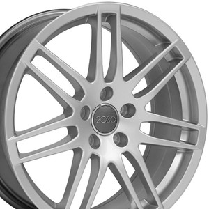 18" Hyper Silver Wheel for 2010-2017 Volkswagen Golf - RVO0553