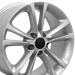 17" Silver Wheel for 2016-2023 Audi Q2 - RVO0582