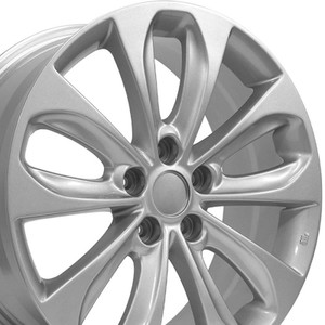 18" Silver Wheel for 2010-2023 Kia Forte - RVO0600