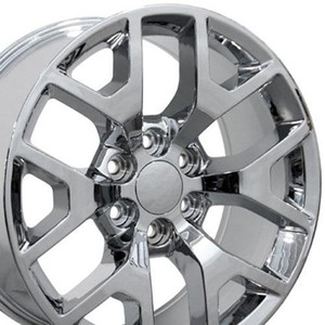 22" Chrome Wheel for 1988-2000 Chevy C2500 - RVO0806