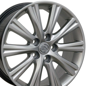 17" Hyper Silver Wheel for 2009-2013 Toyota Matrix - RVO0884