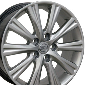 17" Hyper Silver Wheel for 2011-2016 Scion tC - RVO0888