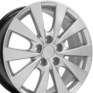 17" Hyper Silver Wheel for 1998-2022 Toyota Sienna - RVO0891
