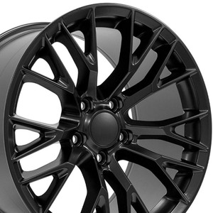 18" Satin Black Rear Wheel for 1993-2002 Pontiac Firebird - RVO0939