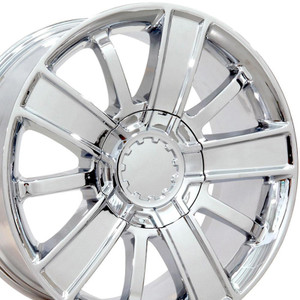 20" Chrome Wheel for 1988-2023 Chevy Suburban 1500 - RVO1008