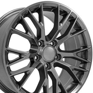 18" Gunmetal Wheel for 1988-1996 Chevy Corvette - RVO1050