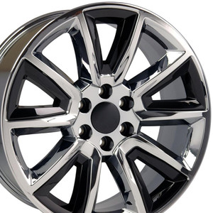 20" Chrome Wheel for 1988-2023 Chevy Suburban 1500 - RVO1137