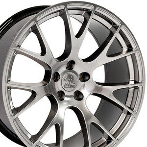 20" Hyper Black Wheel for 2005-2008 Dodge Magnum - RVO1171