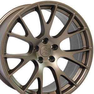 22" Bronze Wheel for 2002-2010 Dodge Ram 1500 - RVO1291