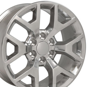 20" Polished Wheel for 1988-2023 Chevy Suburban 1500 - RVO1325