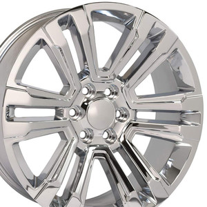 22" Chrome Wheel for 1995-2020 Chevy Tahoe - RVO1417