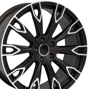 20" Satin & Machined Black Wheel for 2009-2018 Audi Q5 - RVO1505