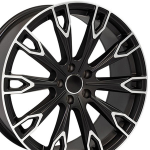 20" Satin & Machined Black Wheel for 2012-2018 Audi A7 - RVO1507