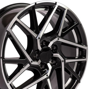 18" Machined Black Wheel for 2011-2016 Honda CR-Z - RVO1534