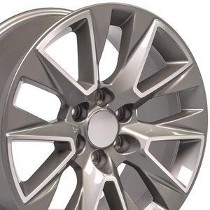 20" Machined Silver Wheel for 2003-2014 GMC Savana 1500 - RVO1759