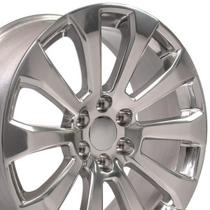 22" Polished Wheel for 2003-2014 Chevy Express 1500 - RVO1793