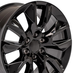 20" Gloss Black Wheel for 1992-1994 Chevy Blazer - RVO1805