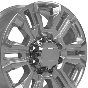 20" Polished Wheel for 2011-2023 Chevy Silverado 3500 HD - RVO1969