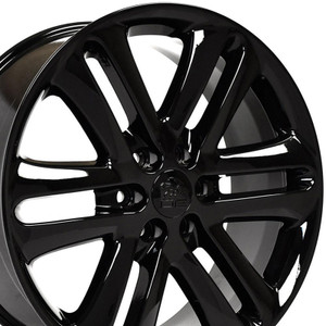 22" Gloss Black Wheel for 2003-2023 Lincoln Navigator - RVO2183